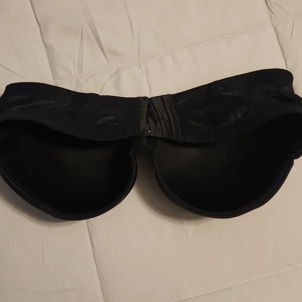 Cacique Elegant Black Strapless Bra 38C - Picture 3 of 5